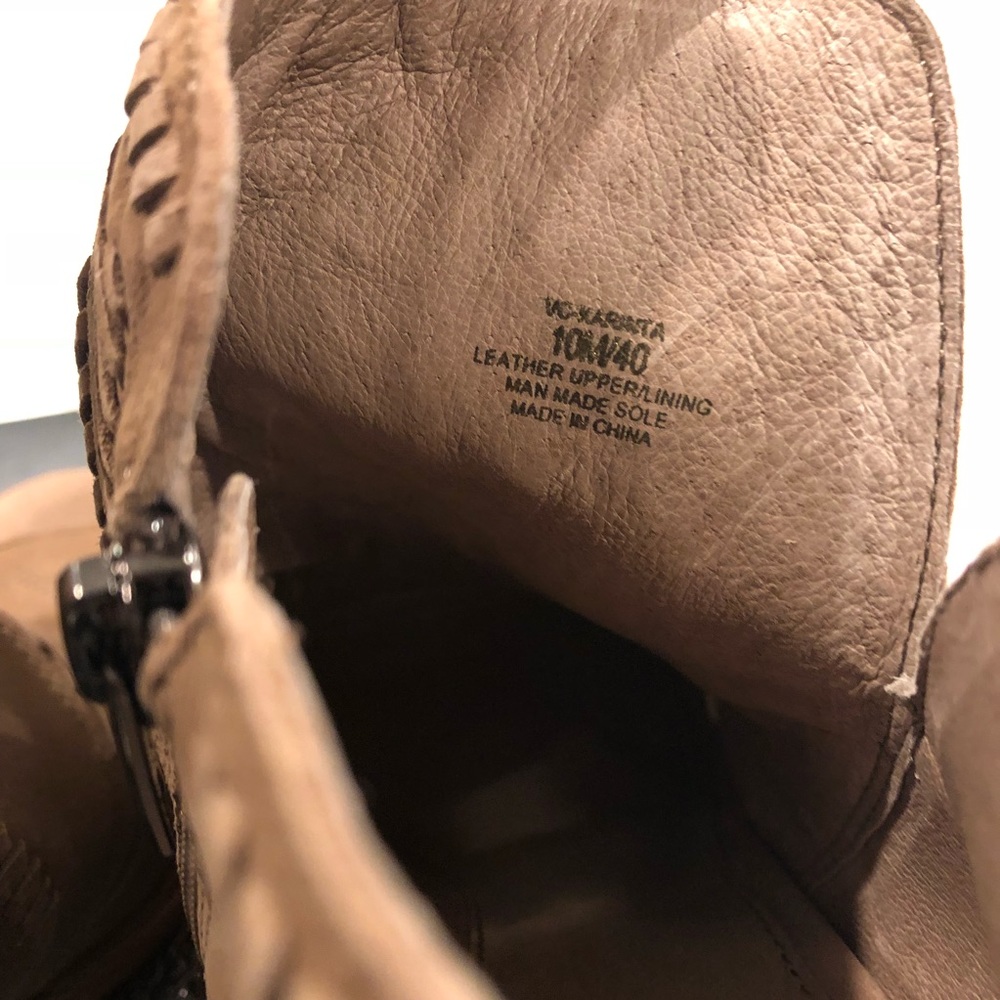 NIB Vince Camuto Karnita Block Bootie- Sz 10 - Picture 6 of 8